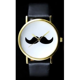 ZEGAREK DAMSKI MUSTACHE - WĄSY - asox (zx548)