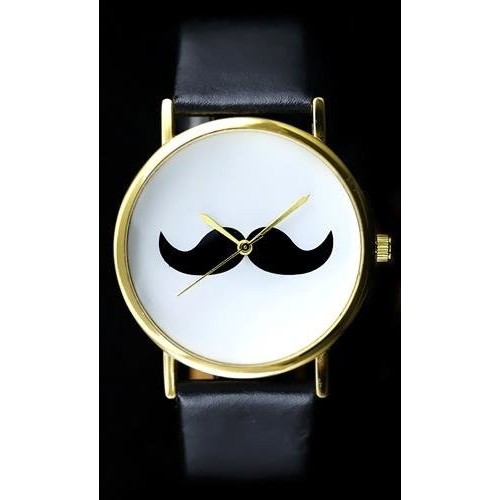 ZEGAREK DAMSKI MUSTACHE - WĄSY - asox (zx548) - TA-1019