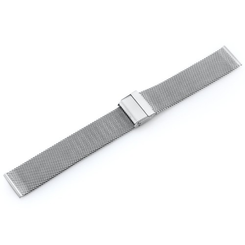 Bransoleta Pacific M6 - siatka HQ - srebrna 22mm - TA-11482