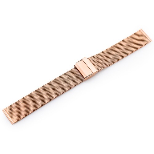 Bransoleta Pacific M6 - siatka HQ - rosegold 18mm - TA-11492