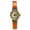ZEGAREK DAMSKI TAYMA - RETRO PUNK 28 - camel (zx585e) - TA-1293