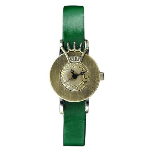 ZEGAREK DAMSKI TAYMA - RETRO PUNK 28 - zielony (zx585f) - TA-1294