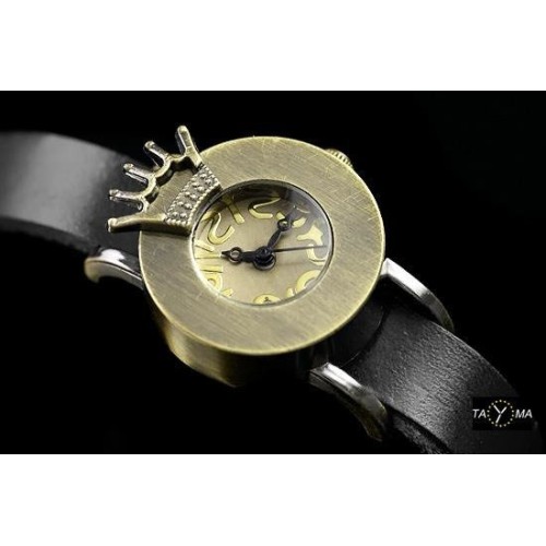 ZEGAREK DAMSKI TAYMA - RETRO PUNK 28 - czarny (zx585b) - TA-1296