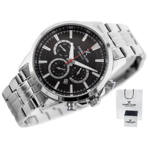 ZEGAREK MĘSKI DANIEL KLEIN EXCLUSIVE 12146-1 (zl002b) + BOX - TA-16027