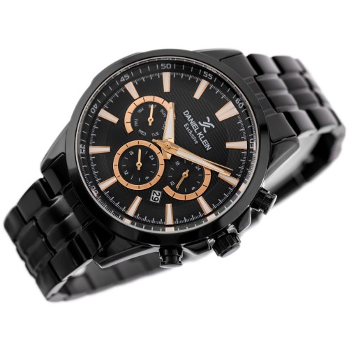 ZEGAREK MĘSKI DANIEL KLEIN EXCLUSIVE 12146-4 (zl002e) + BOX - TA-16030