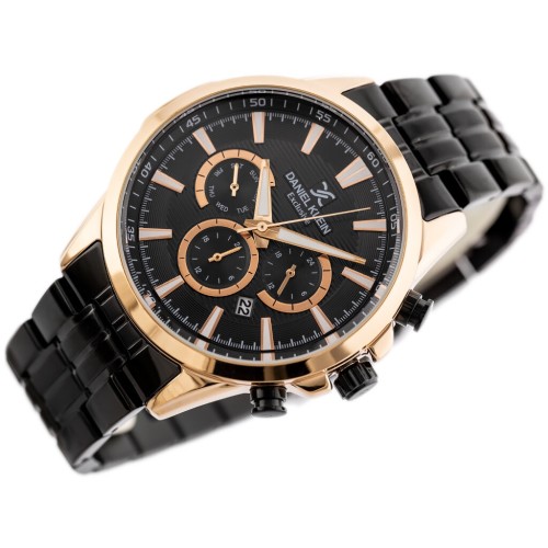ZEGAREK MĘSKI DANIEL KLEIN EXCLUSIVE 12146-3 (zl002f) + BOX - TA-16031