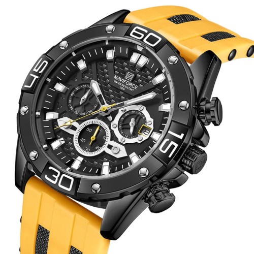 ZEGAREK MĘSKI NAVIFORCE NF8019T - CHRONOGRAF (zn125c) + BOX - TA-17213