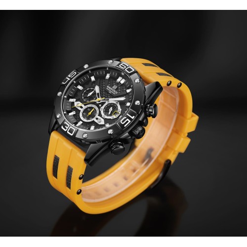 ZEGAREK MĘSKI NAVIFORCE NF8019T - CHRONOGRAF (zn125c) + BOX - TA-17213