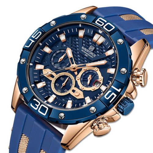 ZEGAREK MĘSKI NAVIFORCE NF8019T - CHRONOGRAF (zn125e) + BOX - TA-17215
