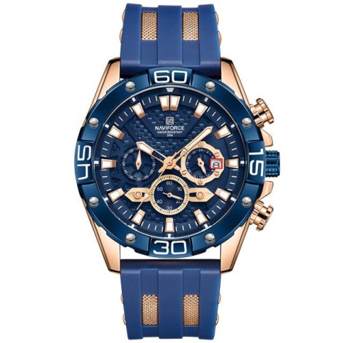 ZEGAREK MĘSKI NAVIFORCE NF8019T - CHRONOGRAF (zn125e) + BOX - TA-17215