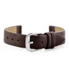 Pasek skórzany do zegarka W86 - ciemny brąz - 14mm - TA-18440