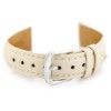 Pasek skórzany do zegarka W94 - kremowy - 10mm - TA-18451