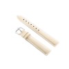 Pasek skórzany do zegarka W94 - kremowy - 10mm - TA-18451