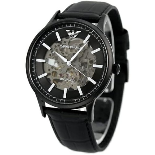 Zegarek męski EMPORIO ARMANI SKELETON AUTOMATIC AR60042 (zi055c) - TA-19464