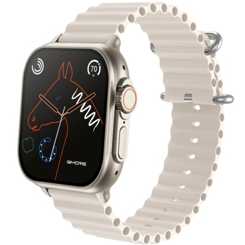 SMARTWATCH UNISEX Rubicon RNCF17 - BLUETOOTH CALL, ŁADOWANIE BEZPRZEWODOWE (sr059c) - TA-24992