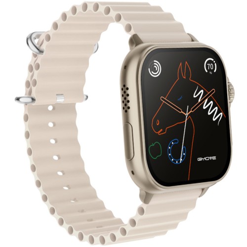 SMARTWATCH UNISEX Rubicon RNCF17 - BLUETOOTH CALL, ŁADOWANIE BEZPRZEWODOWE (sr059c) - TA-24992