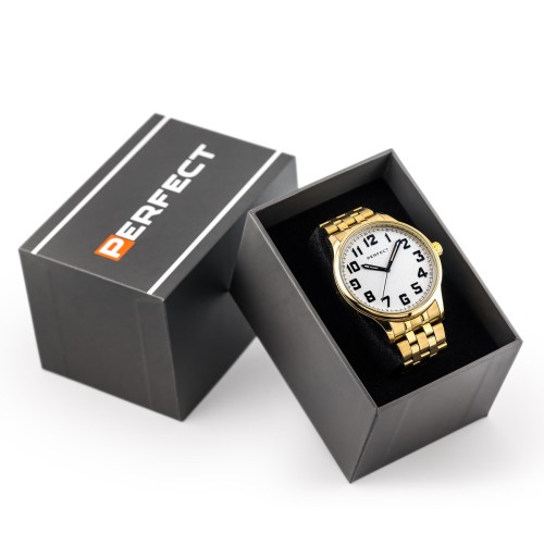 ZEGAREK MĘSKI PERFECT M111-04 (zp380c) + BOX - TA-25090