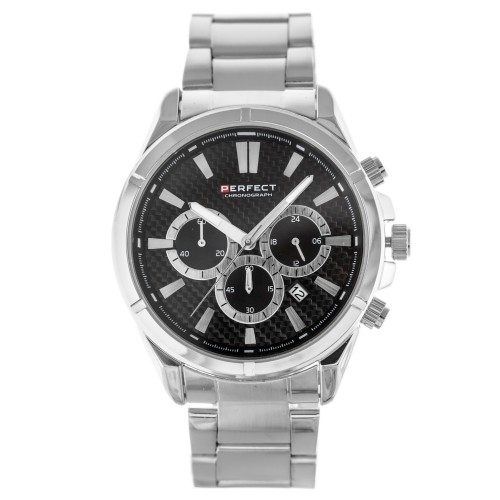 ZEGAREK MĘSKI PERFECT M501CH-03 - CHRONOGRAF (zp381a) + BOX - TA-25092