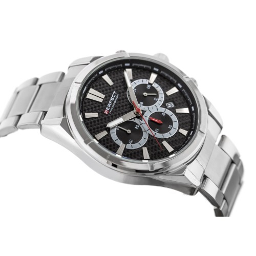 ZEGAREK MĘSKI PERFECT M501CH-03 - CHRONOGRAF (zp381a) + BOX - TA-25092