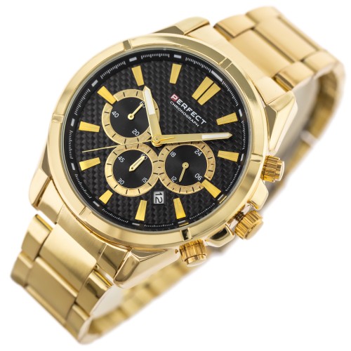 ZEGAREK MĘSKI PERFECT M501CH-06 - CHRONOGRAF (zp381b) + BOX - TA-25093