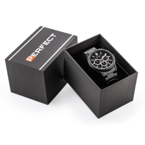 ZEGAREK MĘSKI PERFECT M501CH-07 - CHRONOGRAF (zp381c) + BOX - TA-25094