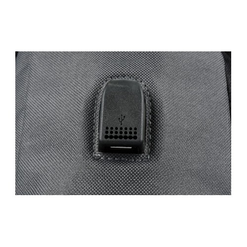 Czarny Plecak Miejski Na Laptopa Trekkingowy Pojemny Solidny B51 - HH-10810