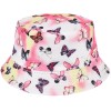 Motylki Dwustronny Kapelusz Dziecięcy Bucket Hat Kap-Md - HH-10984