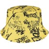 Żółty Kapelusz Dwustronny Bucket Hat Wędkarski Modny Moro Kap-M-51 - HH-11137