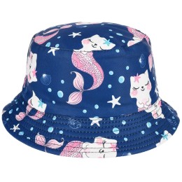 Dino Kapelusz Dwustronny Bucket Hat Dziecięcy Modny Kap-Hd-11