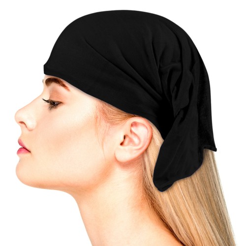 Czarny Komin Maska, Maseczka, Chusta, Bandana Ochronna Na Twarz - HH-6683