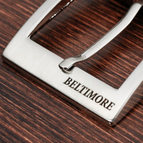 Beltimore Skórzany Pasek Do Spodni Szeroki Licowy W86 - HH-8059