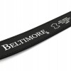 Czarny Skórzany Pasek Męski, Szeroki Pasek Skórzany 4Cm Beltimore A31 - HH-8309