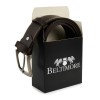Pasek Męski Skórzany Klamra 4 Cm Ciemny Bąz Beltimore A35 - HH-8312