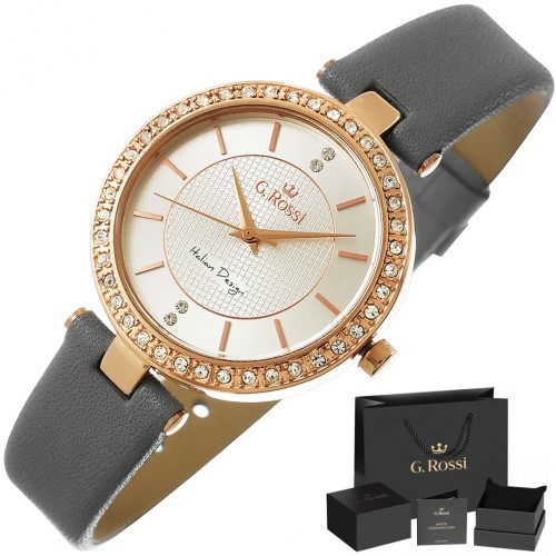 Zegarek Damski G.Rossi 10995A2-3B4 + BOX - 4751