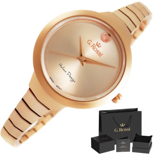 Zegarek Damski G.Rossi Satynowy 11624B-3D3 - 1390