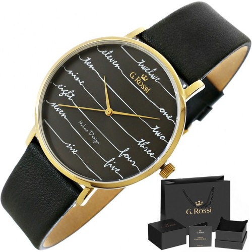 Zegarek Damski G.ROSSI 12600A-1A2 + BOX - 1108