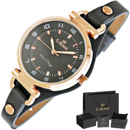 Zegarek Damski G.Rossi 3652A2-1B3 + BOX - 6260