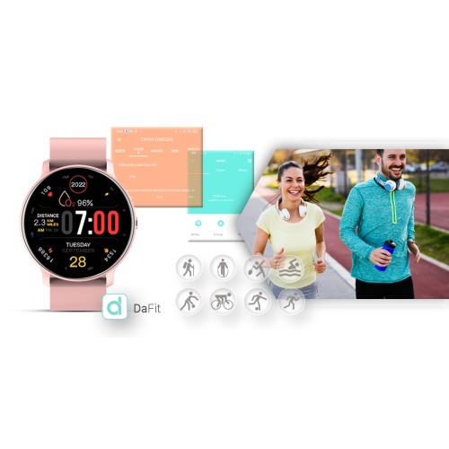 Smartwatch Giewont Sport Around GW120-1 - Powder Pink - 6599