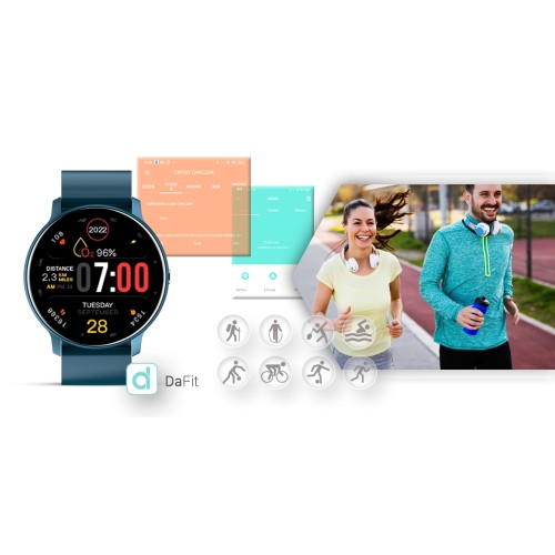 Smartwatch Giewont Sport Around GW120-4 - Deep Ocean - 6602