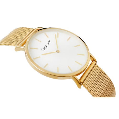 Zegarek Damski GIEWONT Harmony GW1970-1 Pure White/Gold Effect - 6370