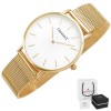 Zegarek Damski GIEWONT Harmony GW1970-1 Pure White/Gold Effect - 6370