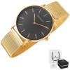 Zegarek Damski GIEWONT Harmony GW1970-2 Black/Gold Effect - 6371