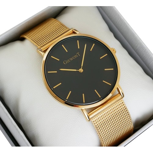 Zegarek Damski GIEWONT Harmony GW1970-2 Black/Gold Effect - 6371