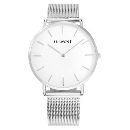 Zegarek Damski GIEWONT Harmony GW1970-3 Pure White/Silver Effect