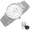 Zegarek Damski GIEWONT Harmony GW1970-3 Pure White/Silver Effect - 6372