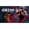 Smartband Giewont Fit&GO Duo GW200-1 - Black + Pasek Alert Red - 4981