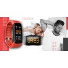 Smartband Giewont Fit&GO Duo GW200-1 - Black + Pasek Alert Red - 4981