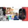 Smartband Giewont Fit&GO Duo GW200-1 - Black + Pasek Alert Red - 4981