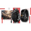 Smartband Giewont Fit&GO Duo GW200-1 - Black + Pasek Alert Red - 4981