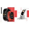 Smartband Giewont Fit&GO Duo GW200-1 - Black + Pasek Alert Red - 4981